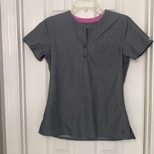 Med couture scrub top